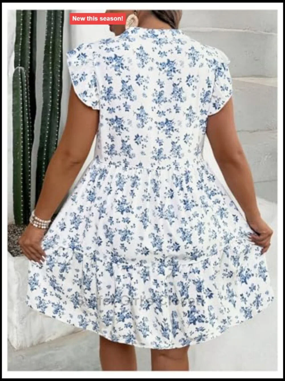 N/A floral babydoll